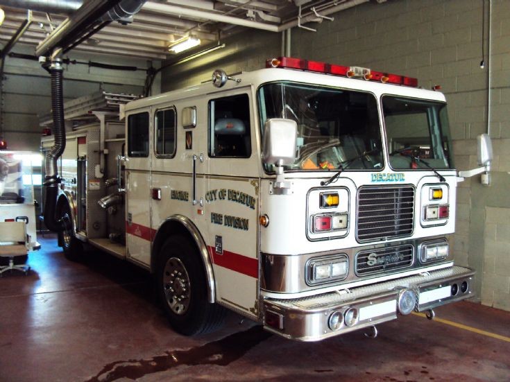 Fire Engines Photos Decatur Fire Department Reserve Seagrave Pumper