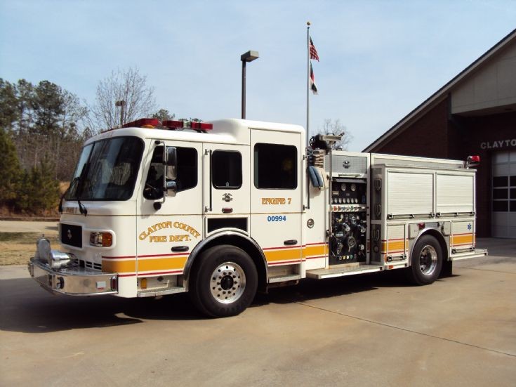 Fire Engines Photos Clayton County Fire Department Engine 7