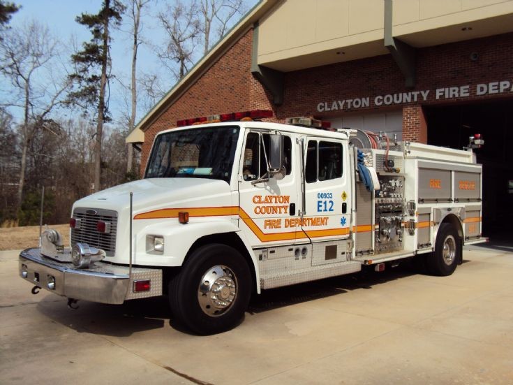 Fire Engines Photos Clayton County Fire Department Engine 12