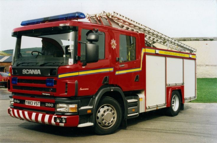 Fire Engines Photos - Scania 94D-260/E-One WrT Inverness