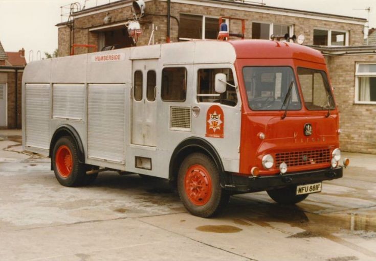 Fire Engines Photos Humberside Bedford TK MFU 881F