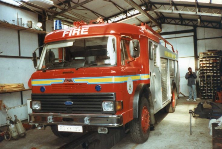 Ford d series fire engines