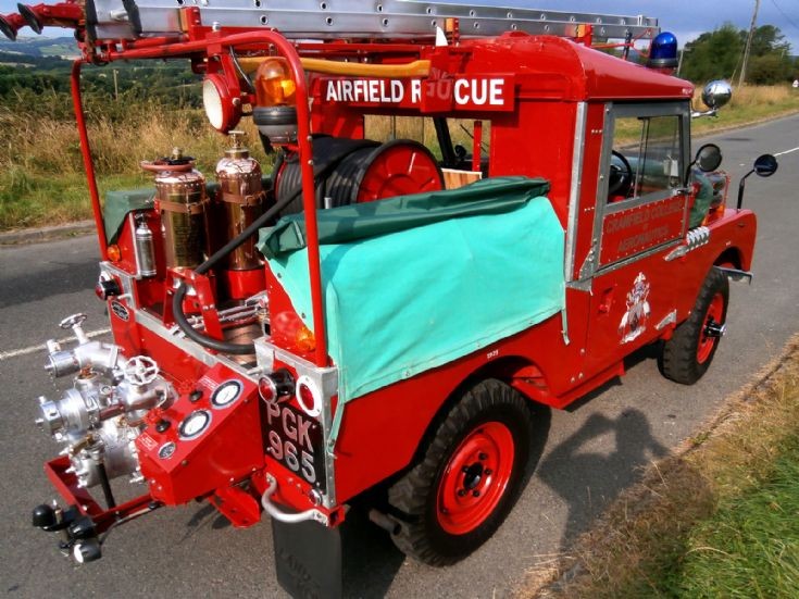 Fire Engines Photos ex Cranfield Airport Fire Tender PGK 965