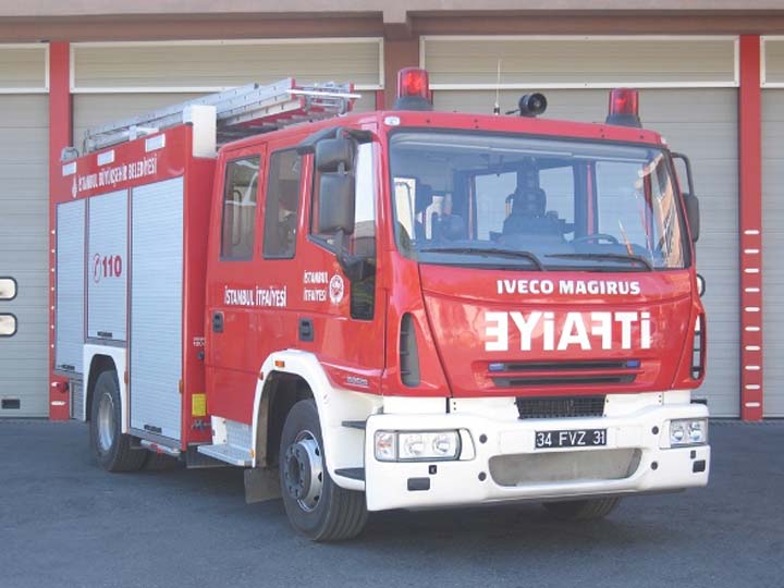 Fire Engines Photos Istanbul Fire Brigade Iveco Magirus