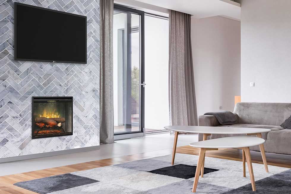 Electric Fireplaces & Fireboxes in Yorktown Heights, NY Fire Glow