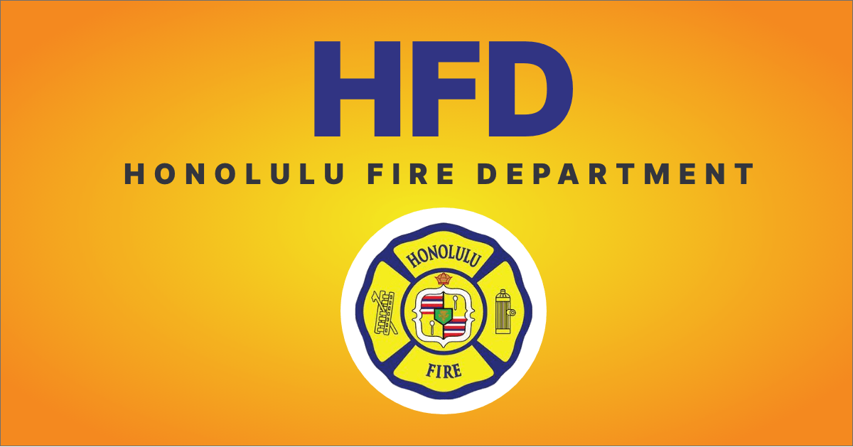 CAUSE OF BUILDING FIRE IN WAIPIO WAS ACCIDENTAL Honolulu Fire Department