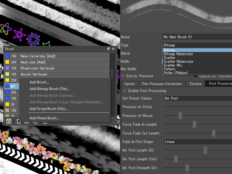 FireAlpaca SE/Go with your inspiration.