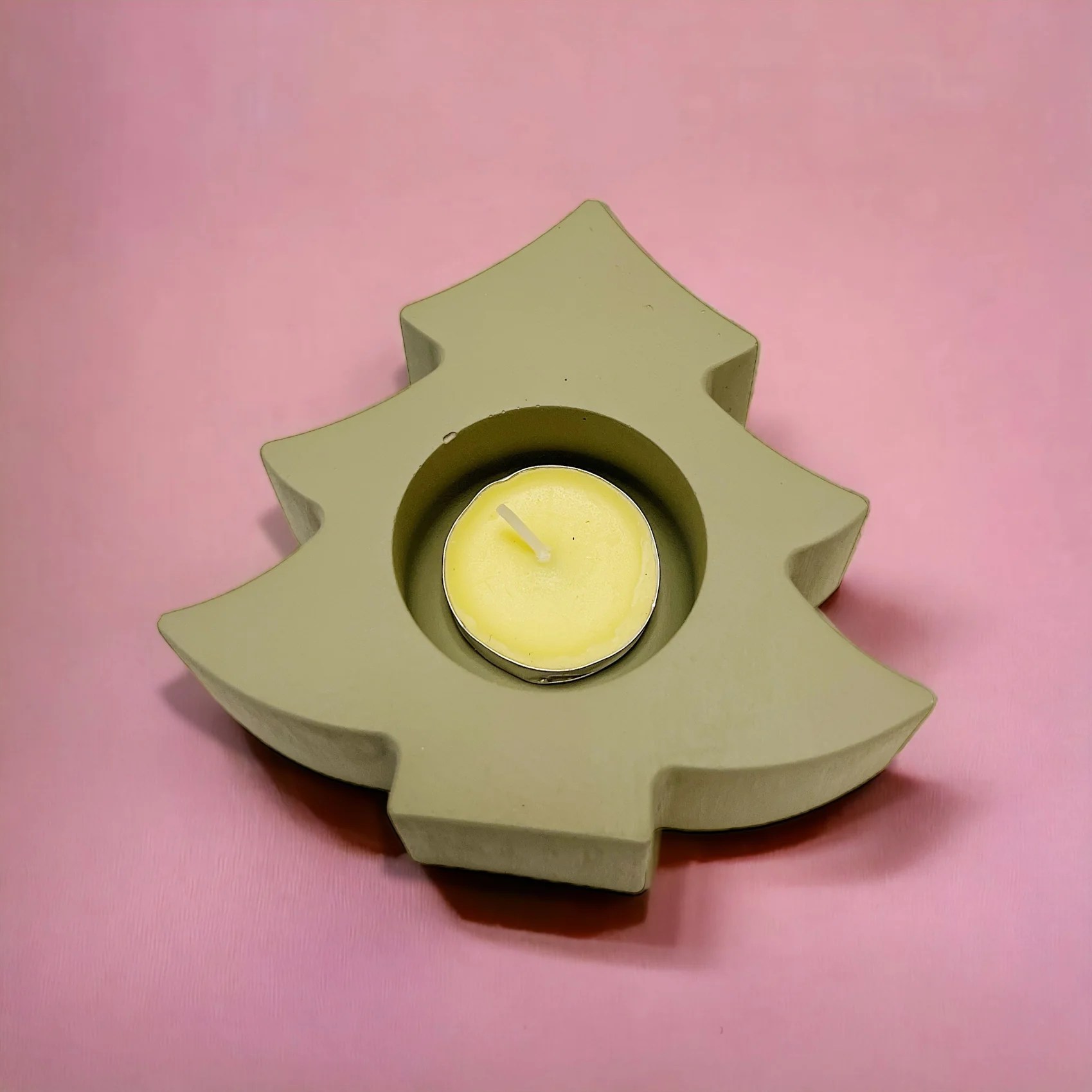 Christmas Tree Candle Holder Fire and Moth Co