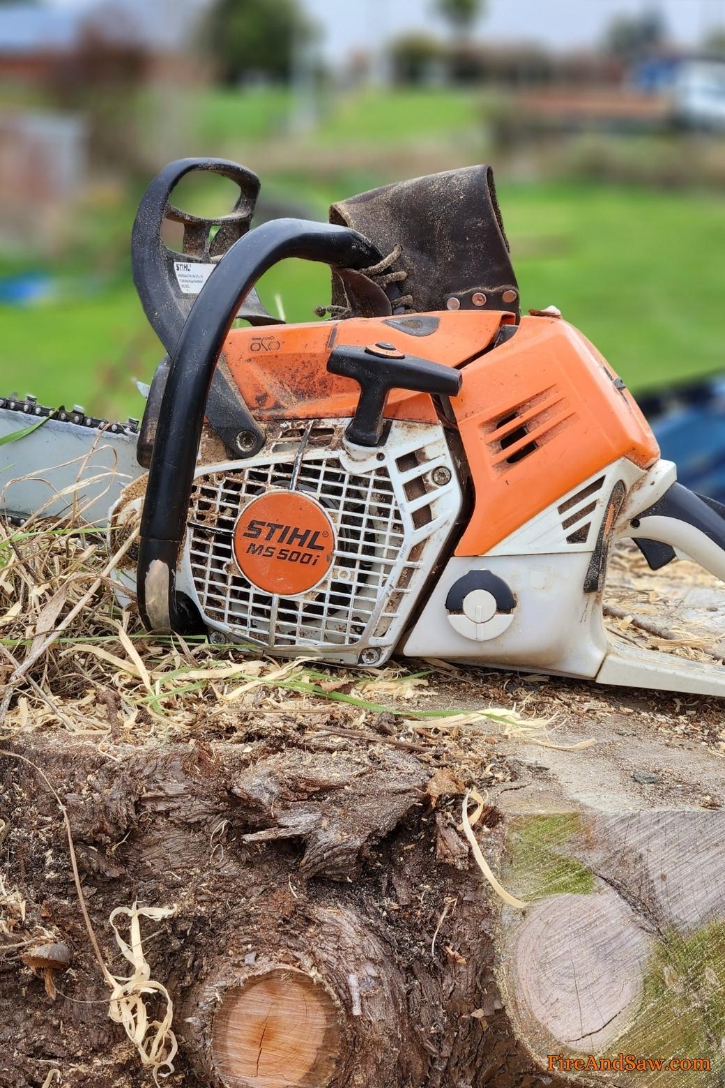 Stihl MS500i Chainsaw Review 2023 The Best Stihl Chainsaw?