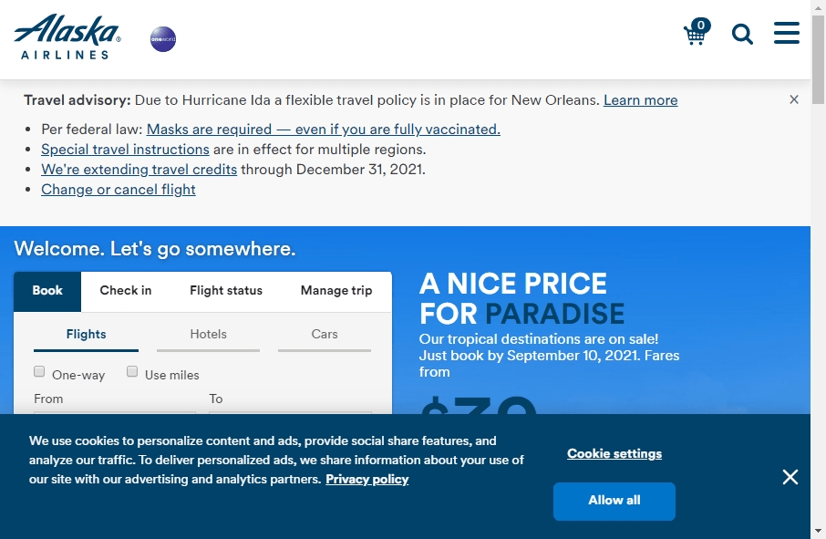 8 Best Airlines site Design Examples Fireart