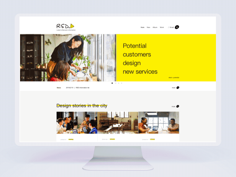 Furniture site Design Examples & Tips Fireart Studio