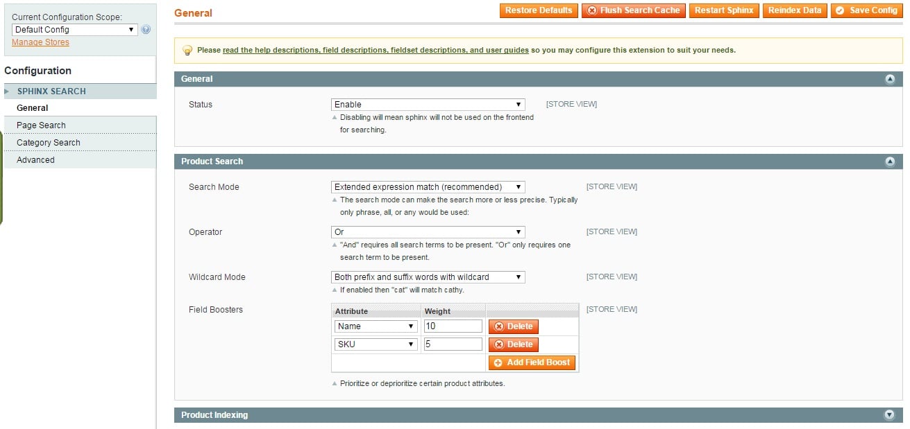 Extendware Sphinx Search Magento Extension Review FireBear