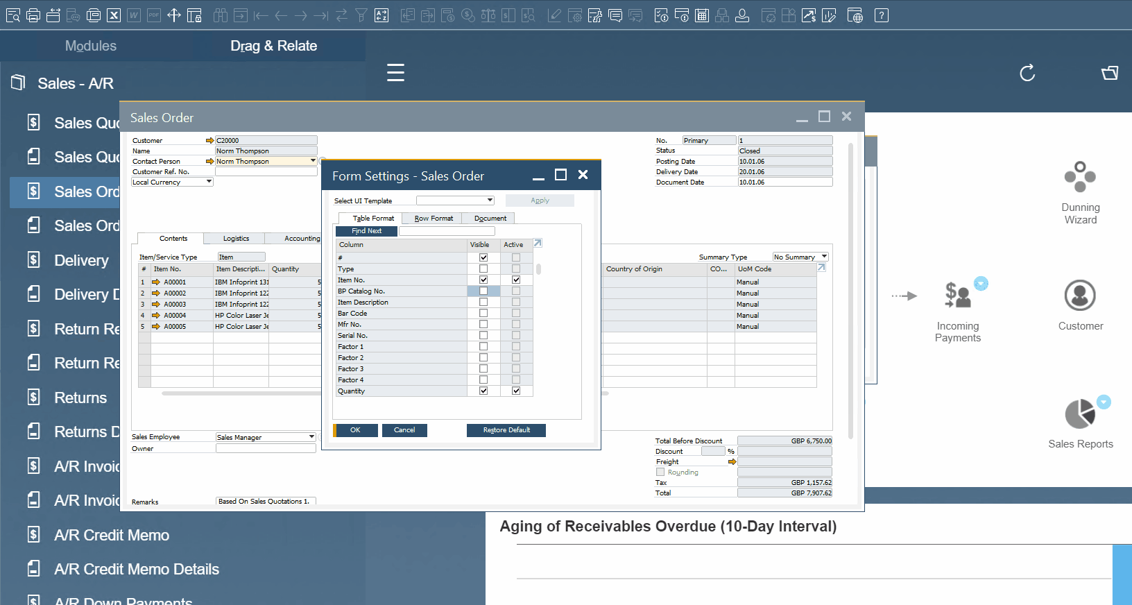 SAP Business One InDepth Review Navigation Through The SAP B1
