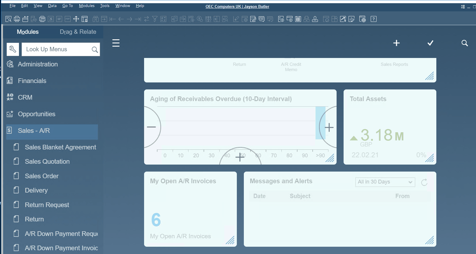 SAP Business One InDepth Review Navigation Through The SAP B1