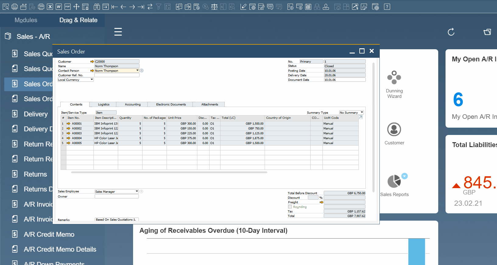 SAP Business One Navigation B1 Consulting