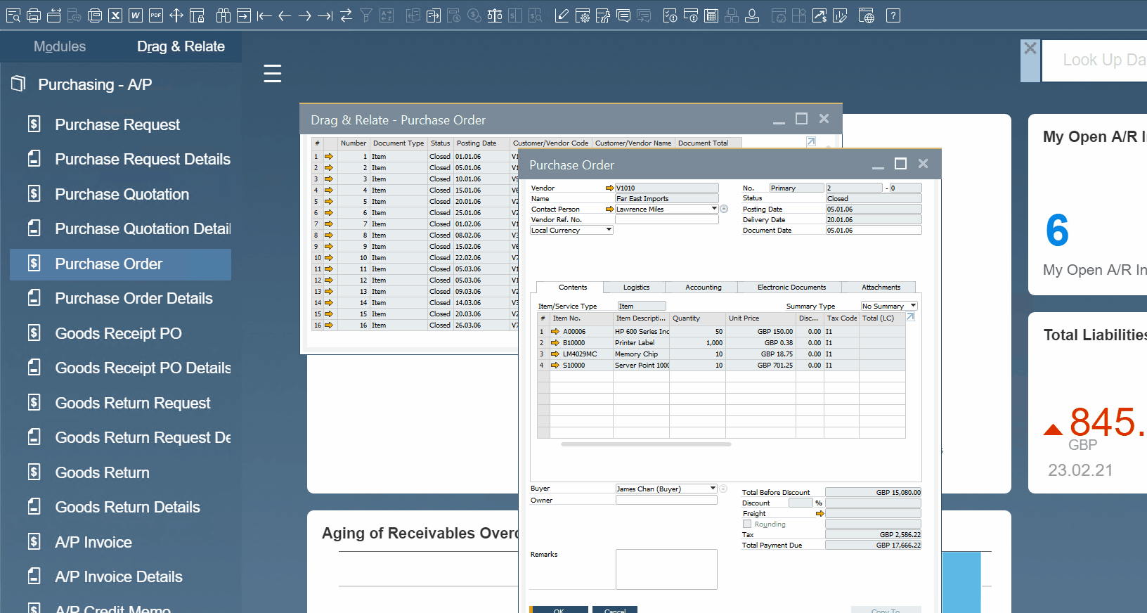 SAP Business One InDepth Review Navigation Through The SAP B1