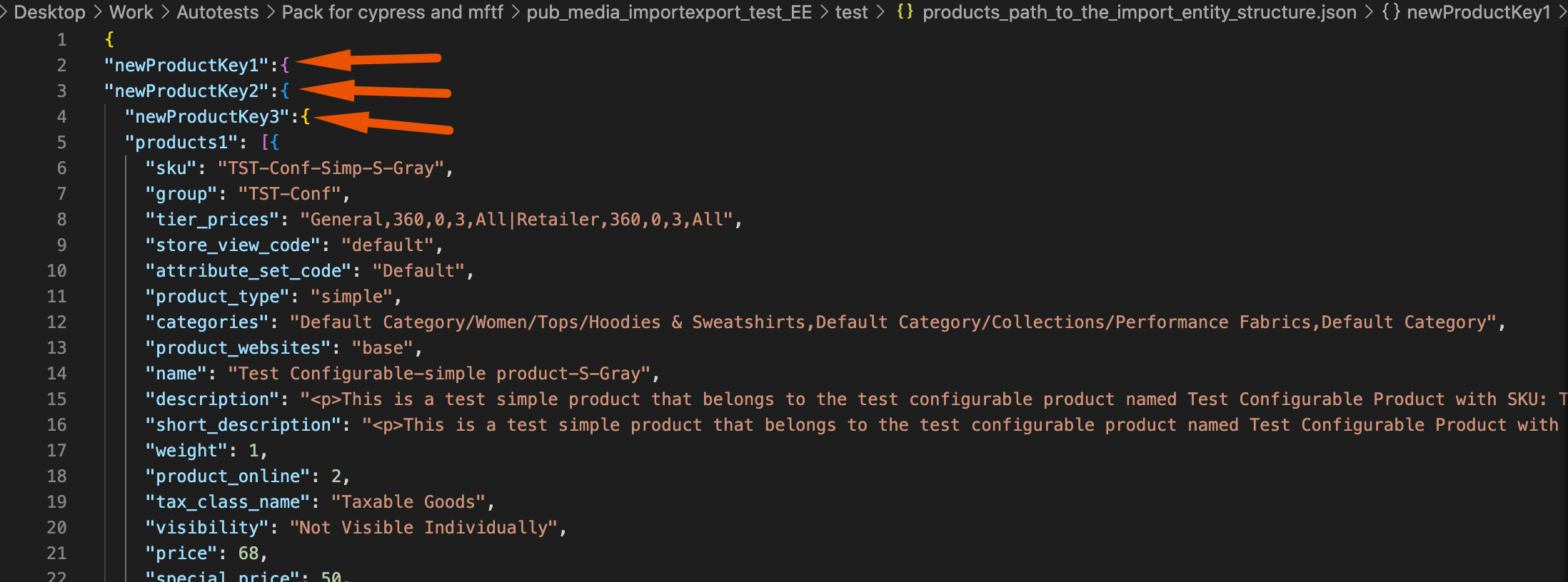 Import Nested JSON to Magento 2 FireBear