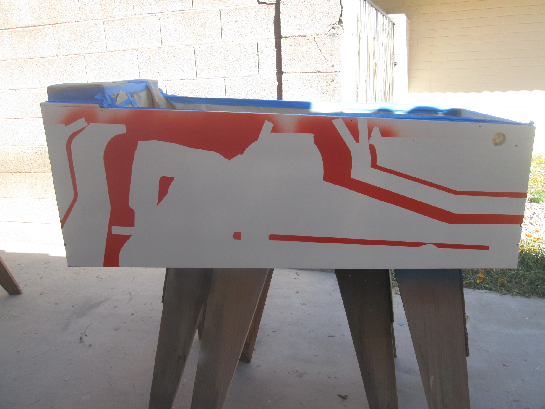 Eight Ball Stencil Firebird Pinball Phoenix Arizona Pinball