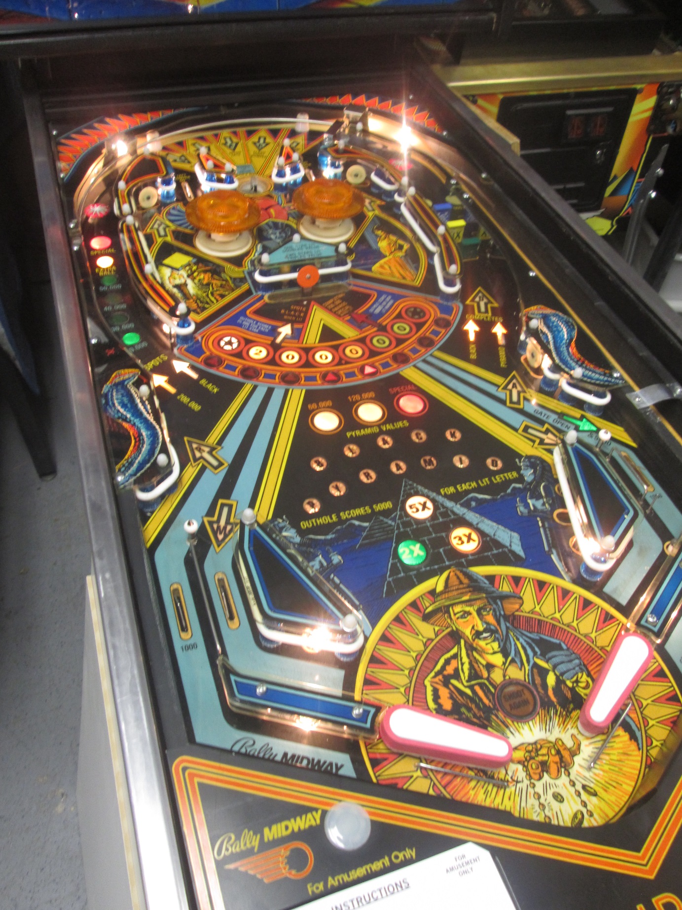 Byebye, Black Pyramid Firebird Pinball Phoenix Arizona Pinball Repair