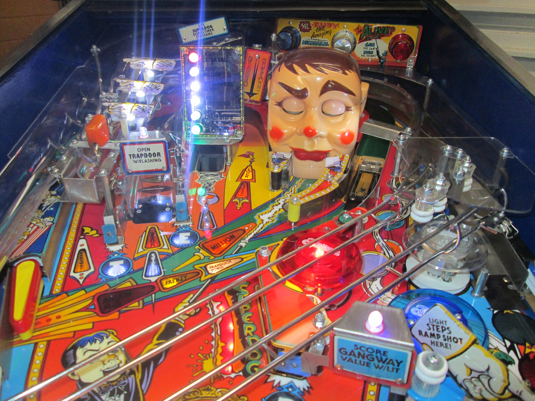 Fully Restored Funhouse Firebird Pinball Phoenix Arizona Pinball Repair