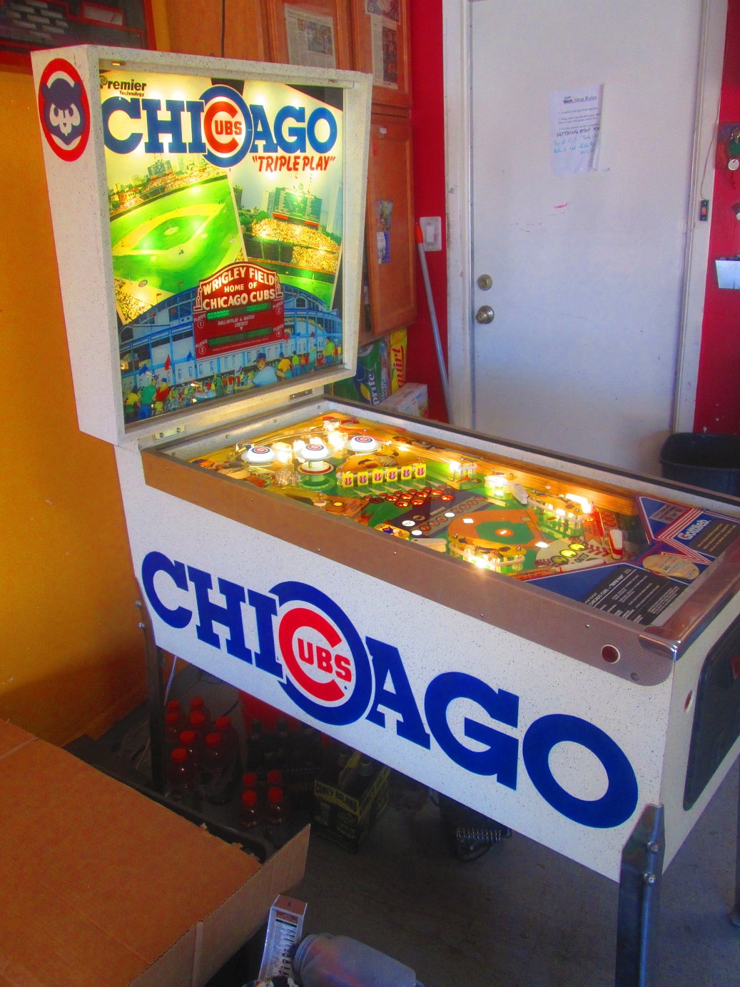 Chicago Cubs Pinball Forever! Firebird Pinball Phoenix Arizona