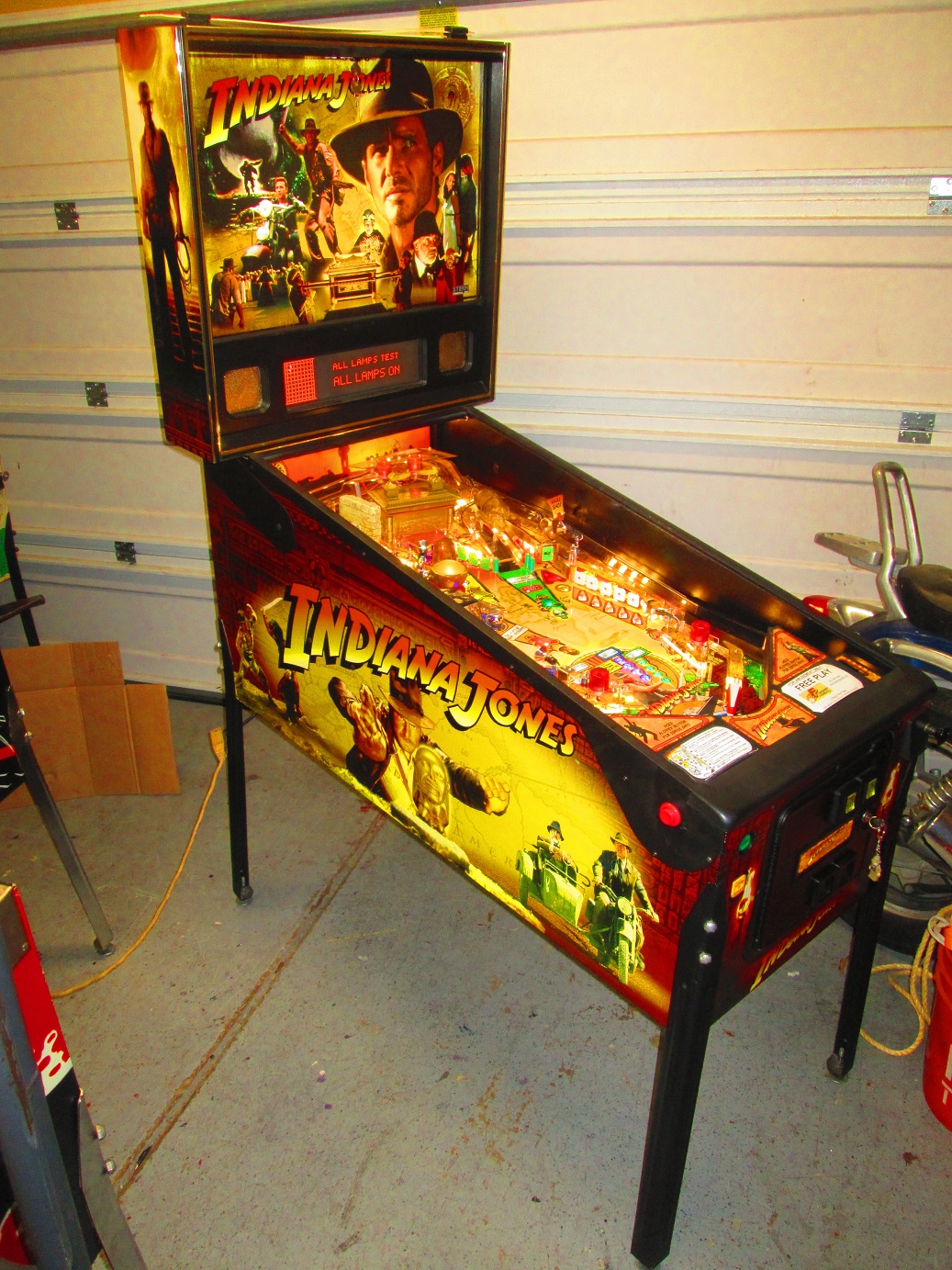 The Other Indiana Jones Firebird Pinball Phoenix Arizona Pinball Repair