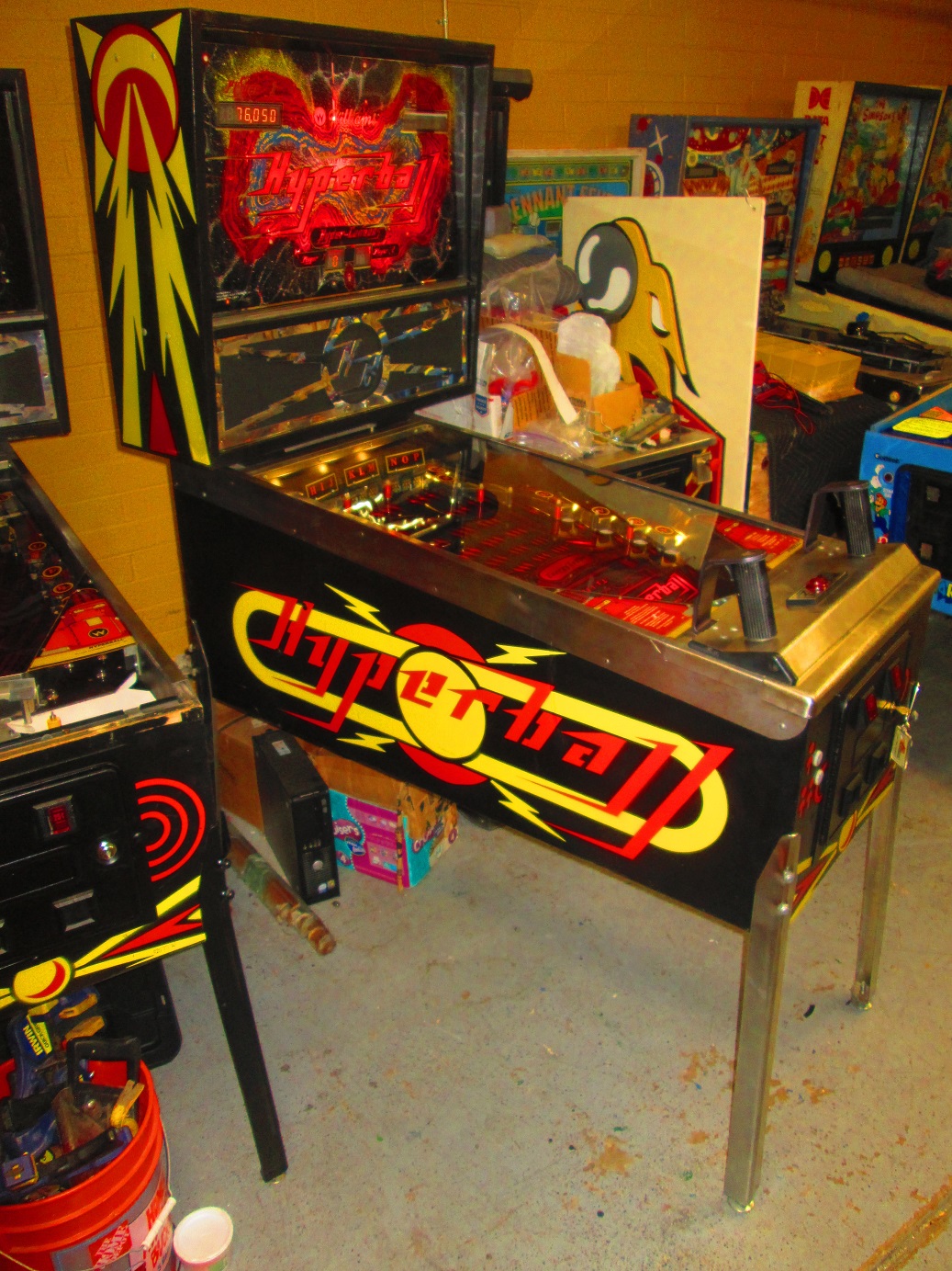 The Champagne of Pinball Machines Firebird Pinball Phoenix Arizona