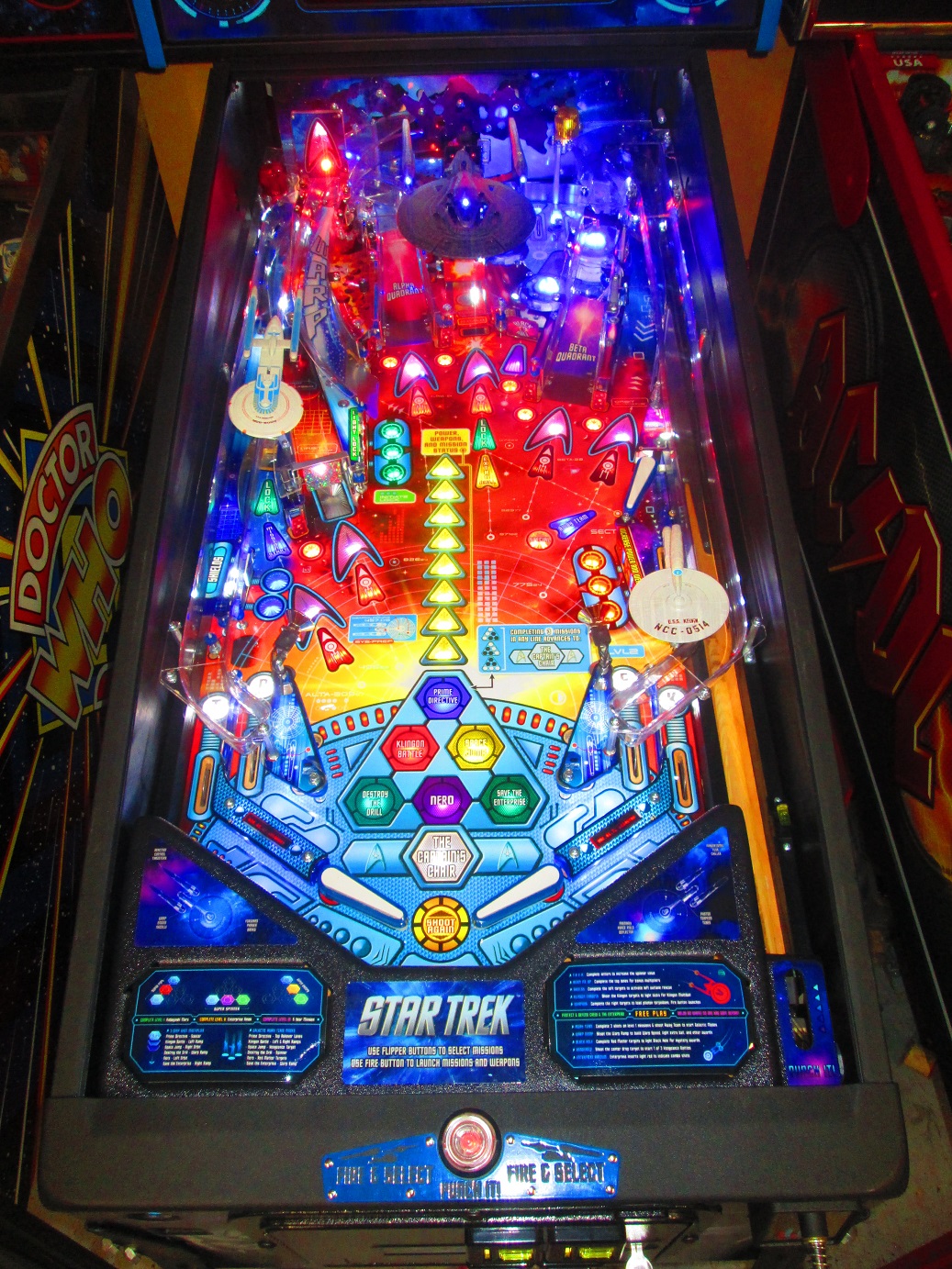 To Boldly Play An Awesome Game! Firebird Pinball Phoenix Arizona Pinball Repair