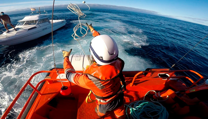Preparación necesaria para trabajar en una operación de salvamento en