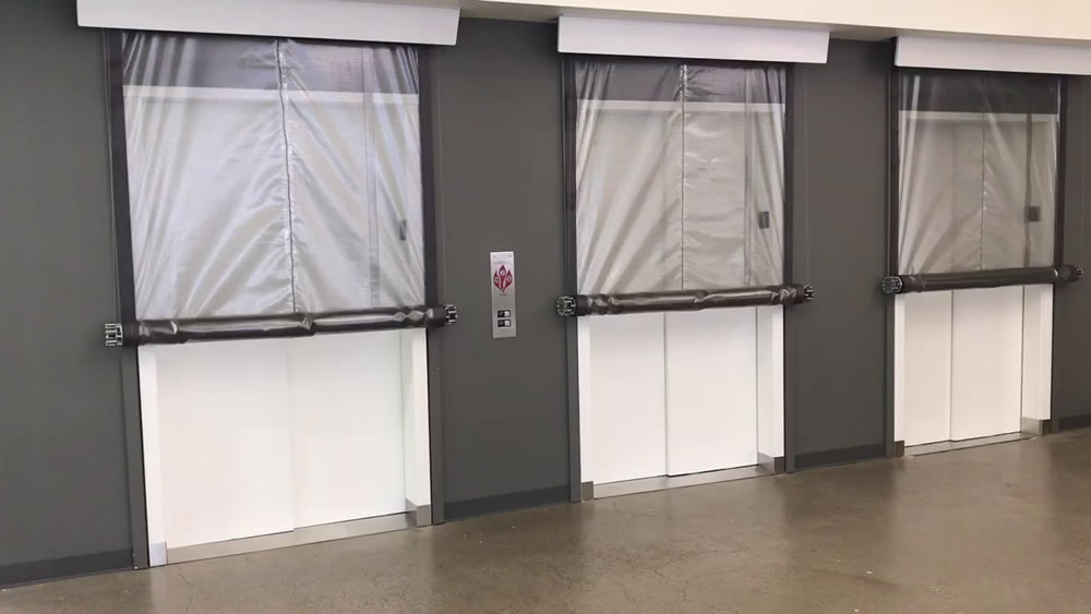 Elevator Smoke Protection Fire Curtain Technologies