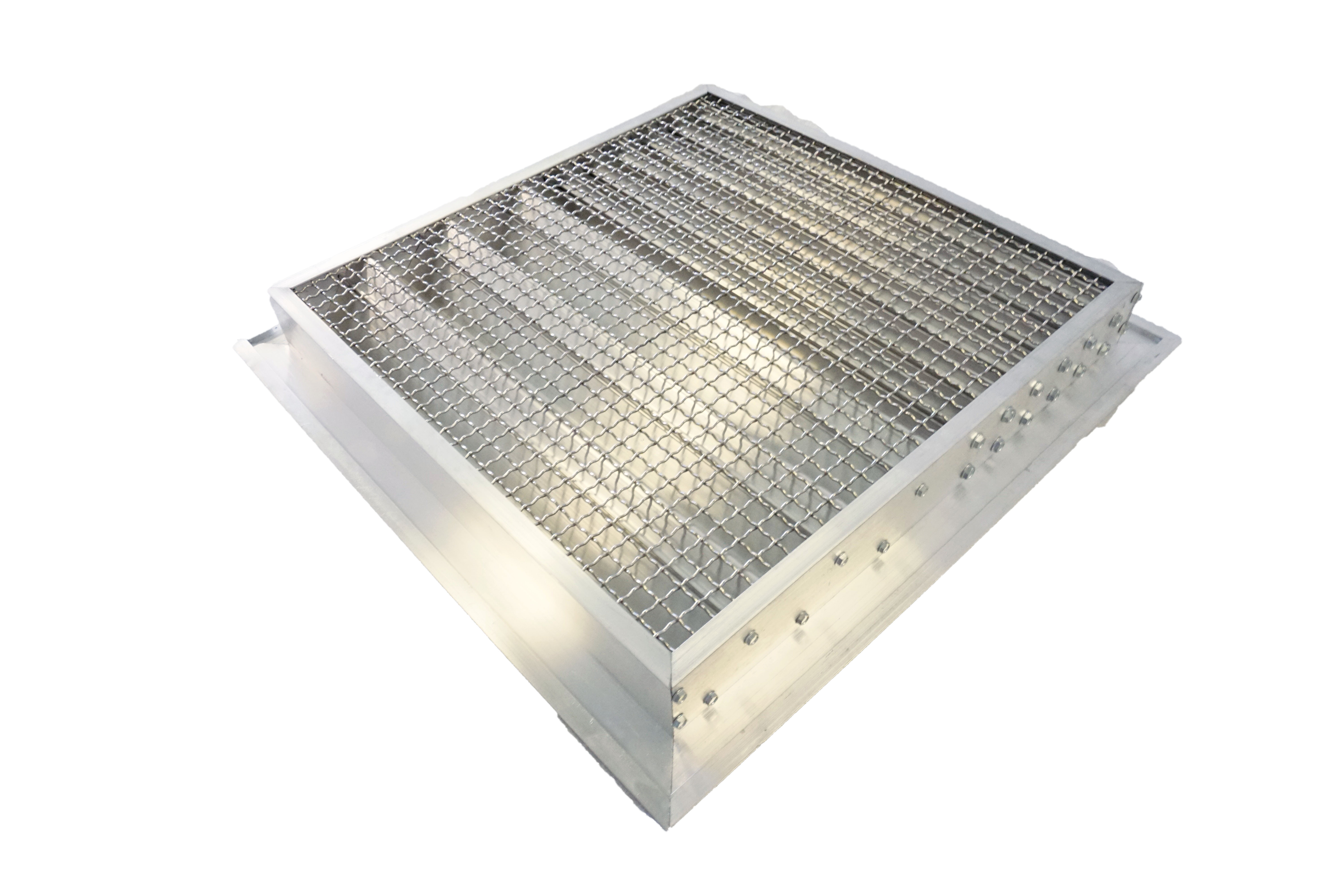 Fire Rated Door Louvers 2 Inch Flanged Frame Lloyd Industries