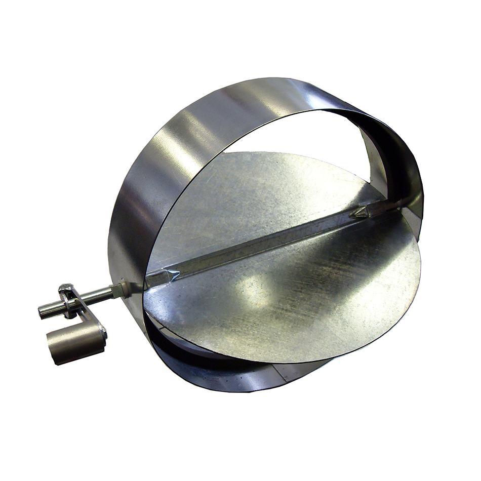 Classic Back Draft Round Damper Model Lloyd Industries