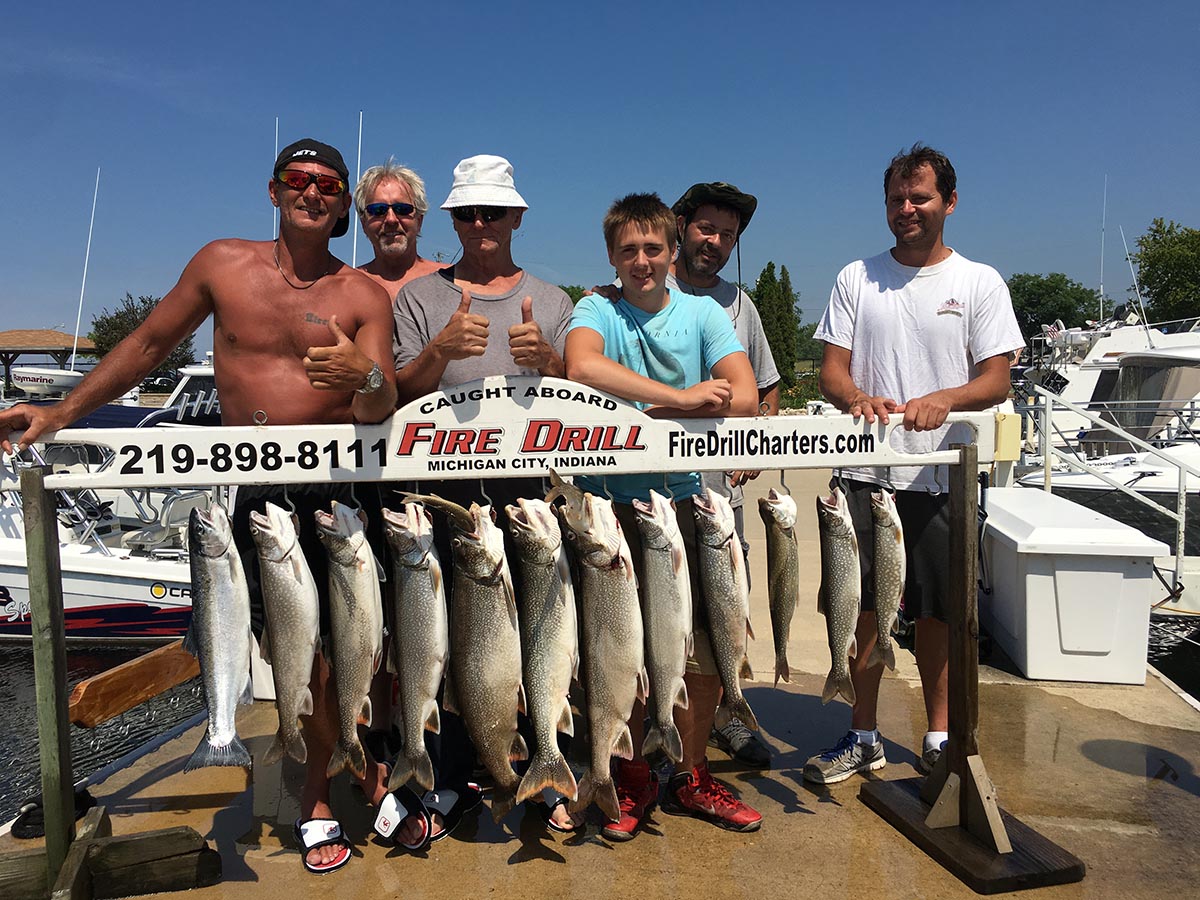 Lake Michigan Fishing Trips Michigan City Great Lakes Fishing Charters