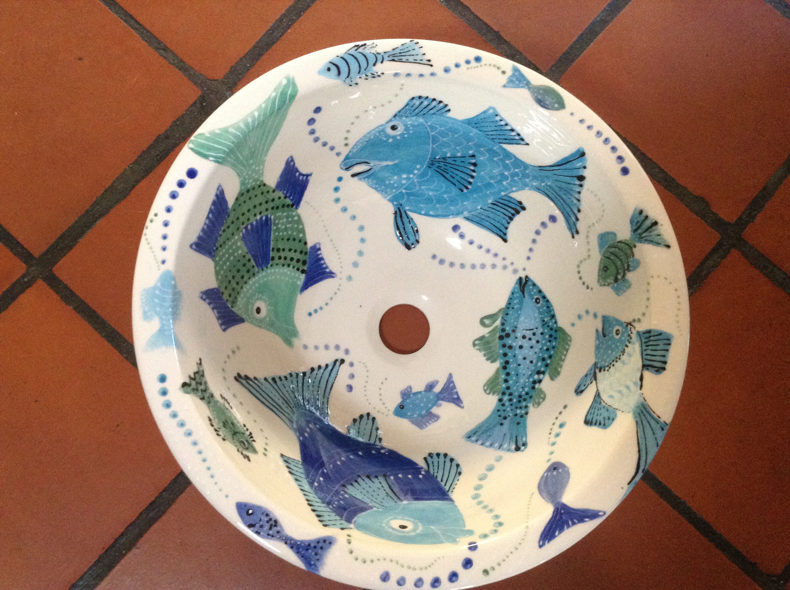 Handmade Wash Basins Handmade Wash basins Handpainted Tiles