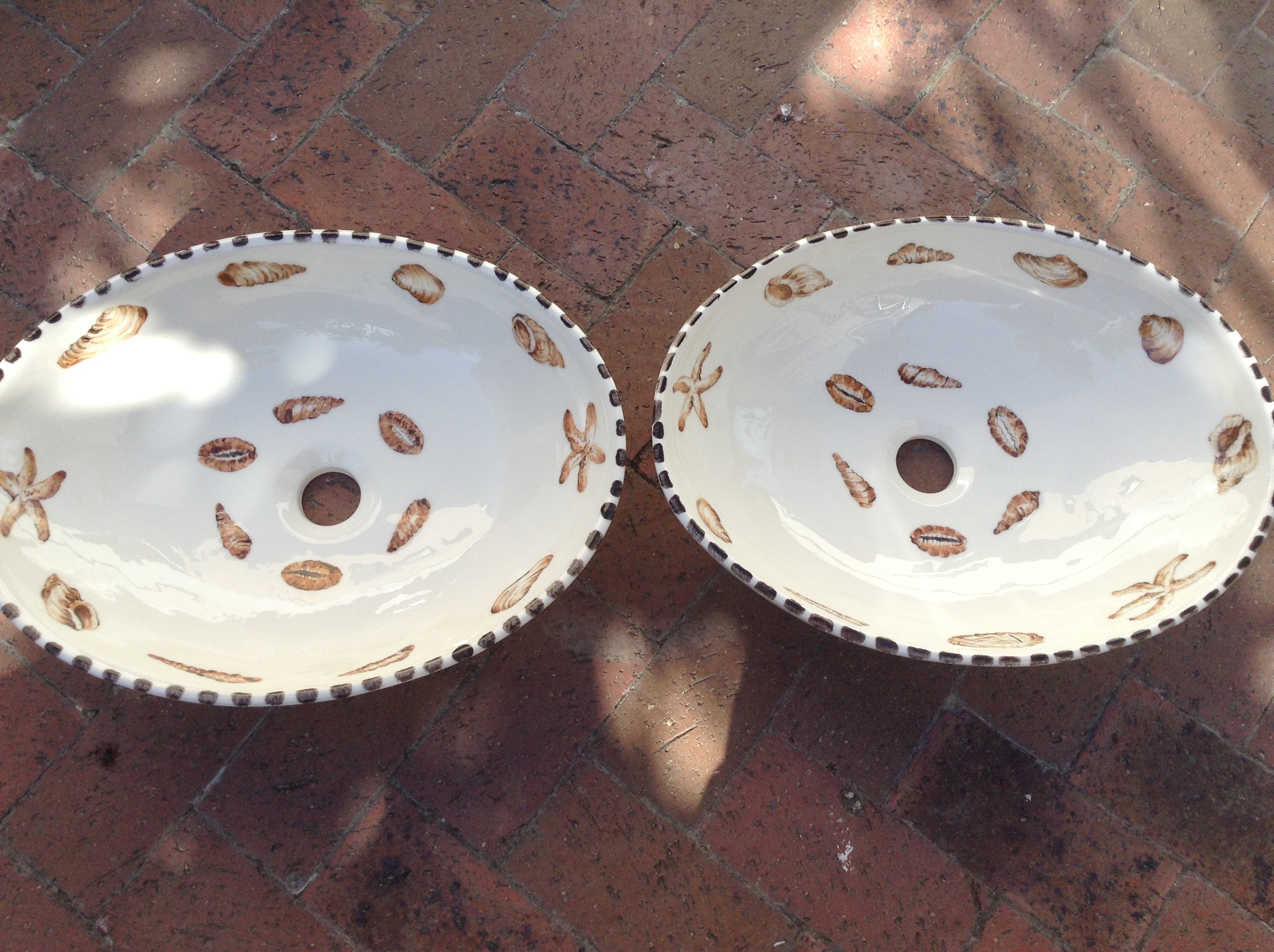 Handmade Wash Basins Handmade Wash basins Handpainted Tiles