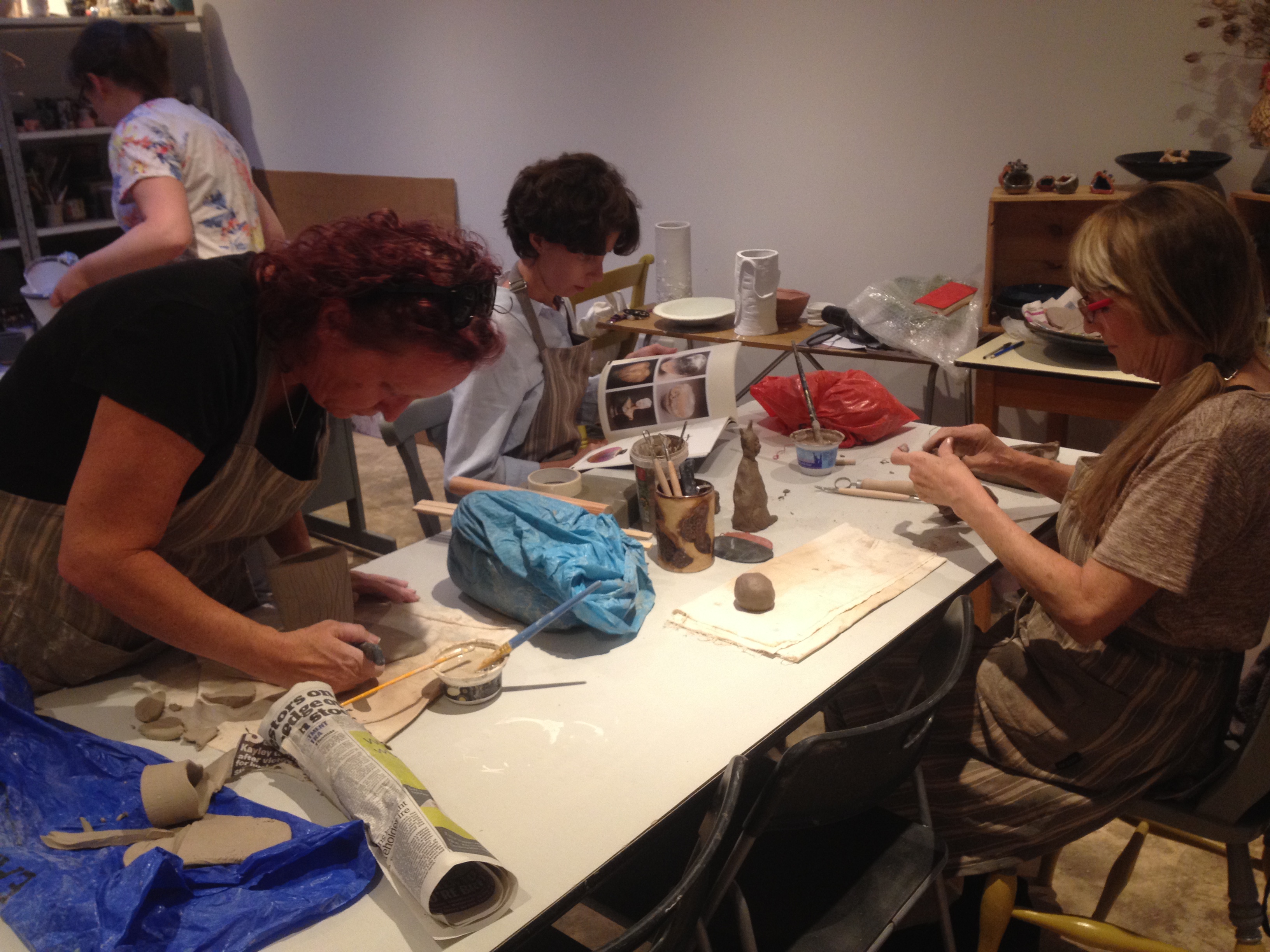 evening class Fired Up Studios