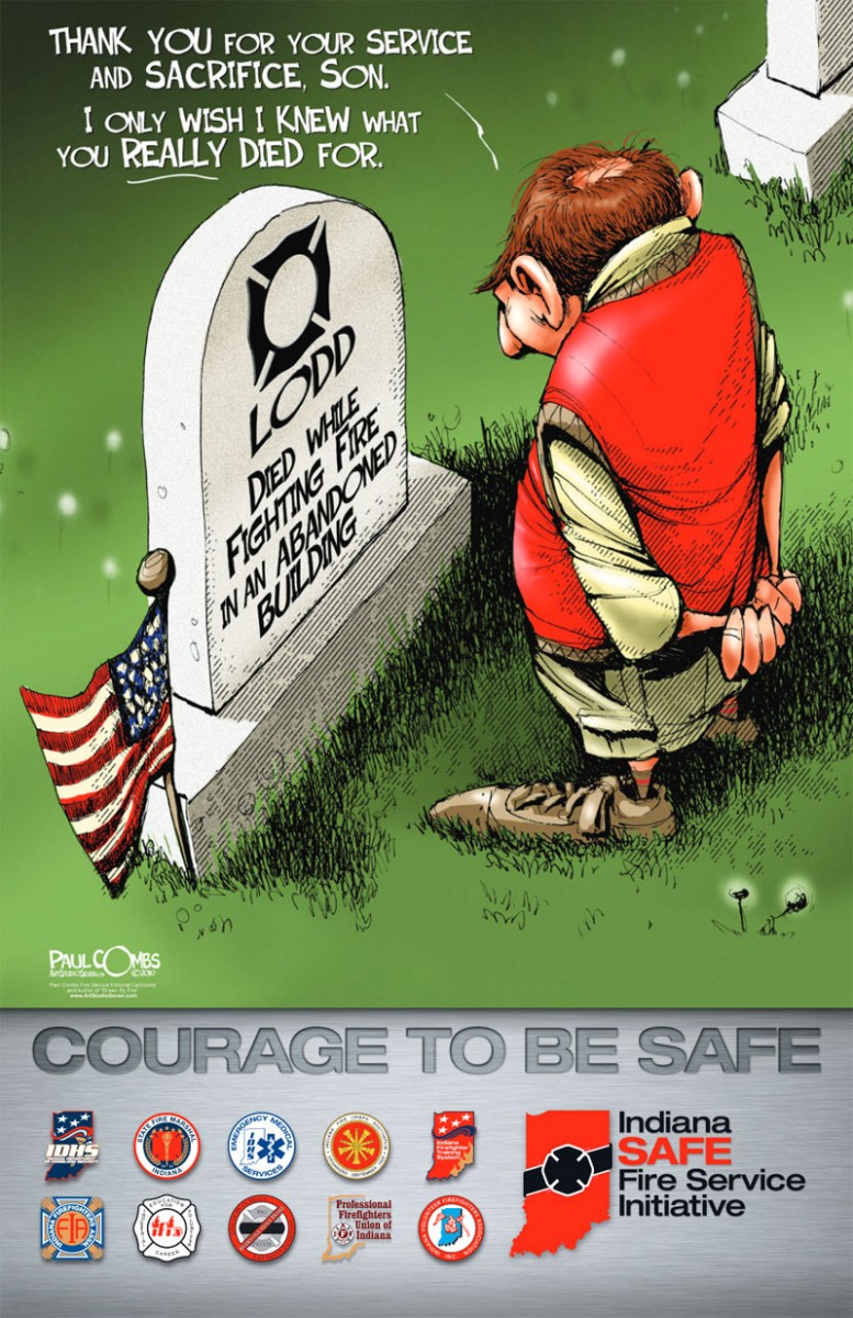 Posters Firefighter Close Calls