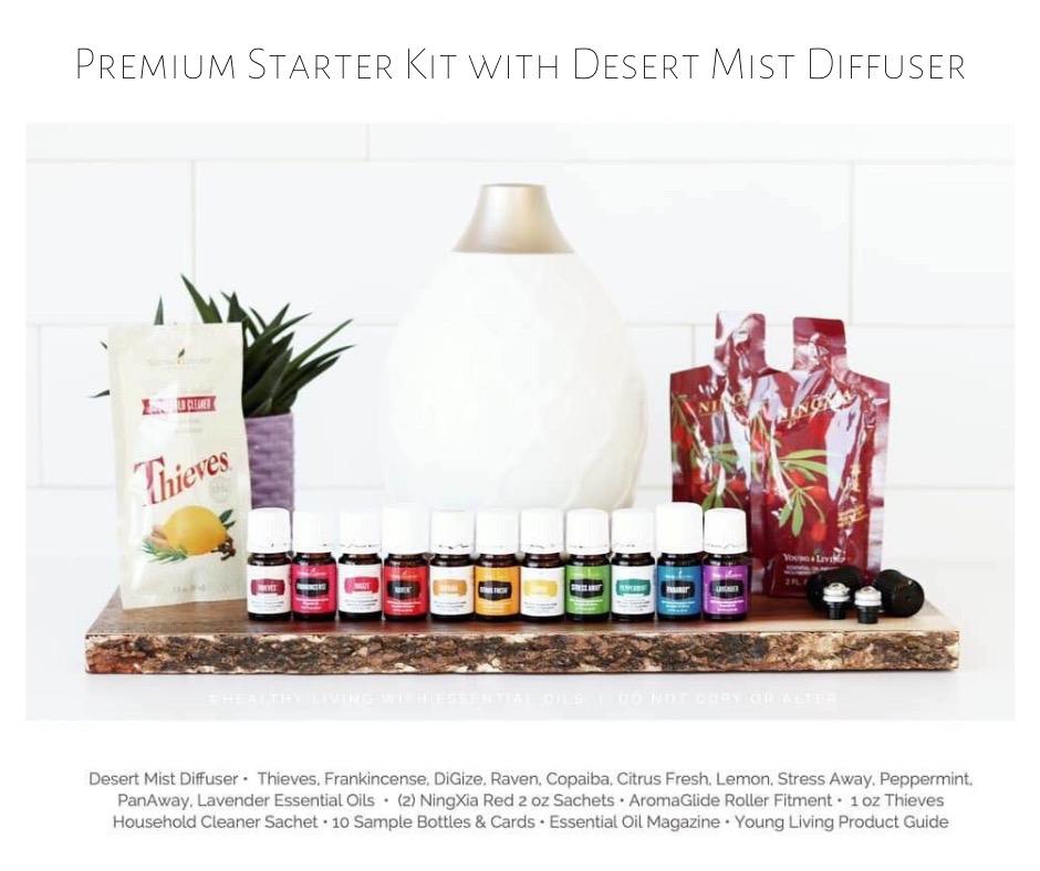 YOUNG LIVING STARTER KIT WITH DESERT DIFFUSER