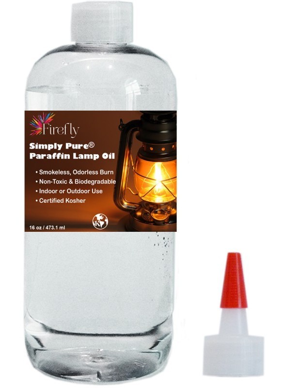 Firefly Simply Pure Indoor Paraffin Lamp & Candle Oil, Smokeless