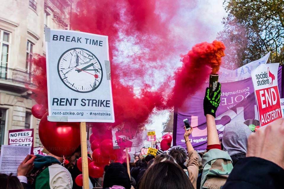 FUND RENT STRIKE!