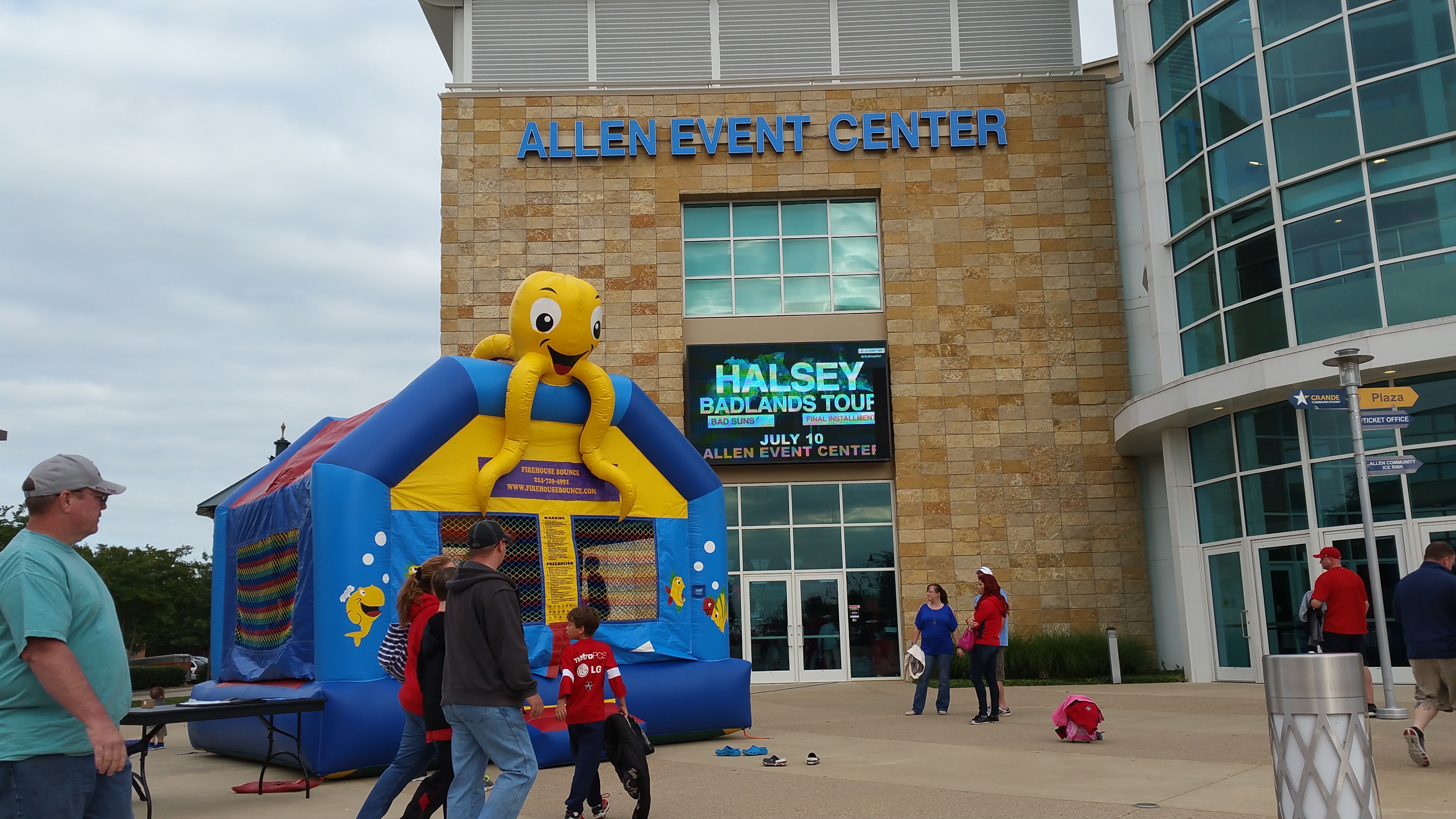 allen texas event center sea bounce house Firehouse Bounce
