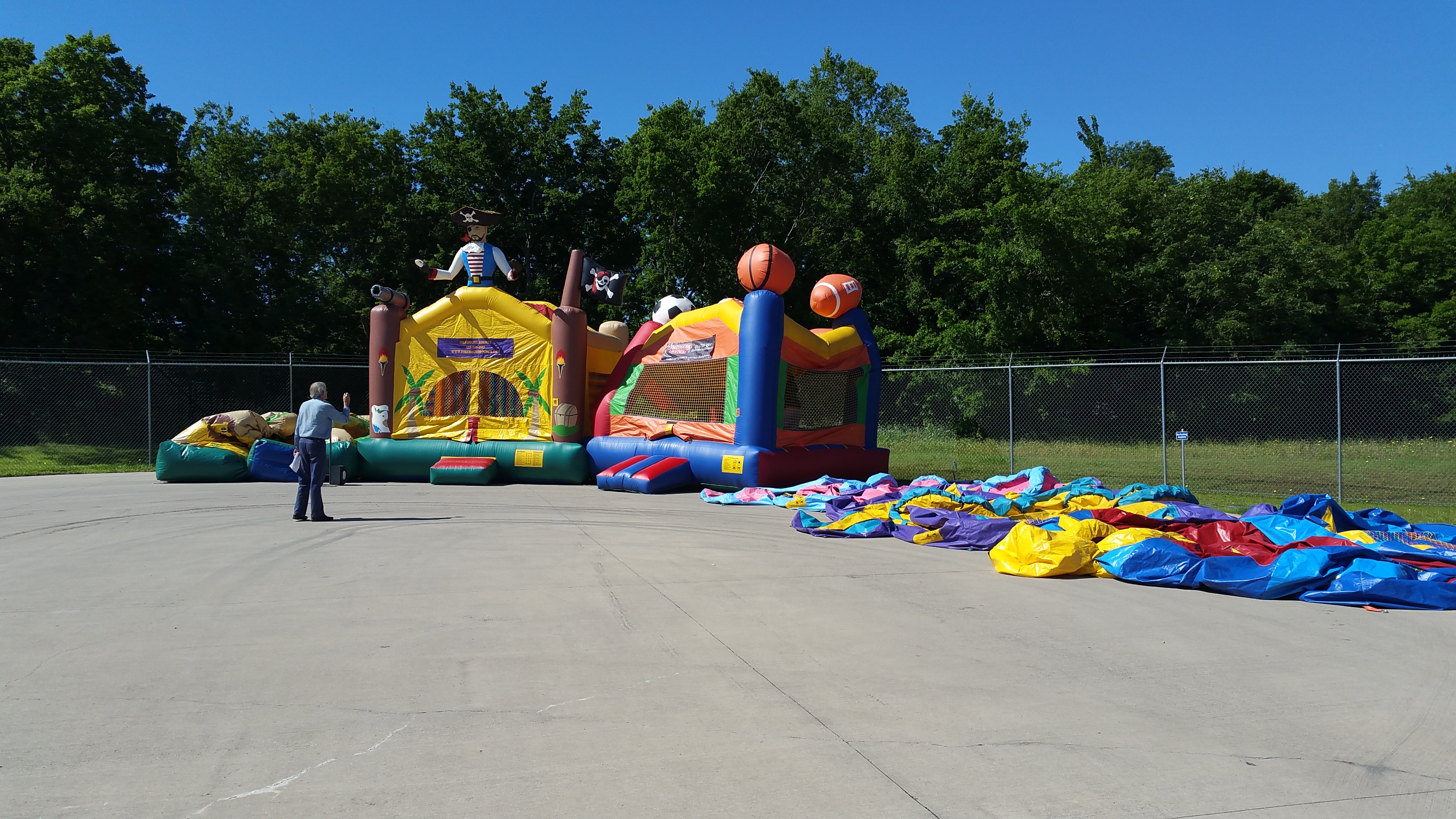 Inspection day bounce house safety rockwall allen plano Firehouse Bounce