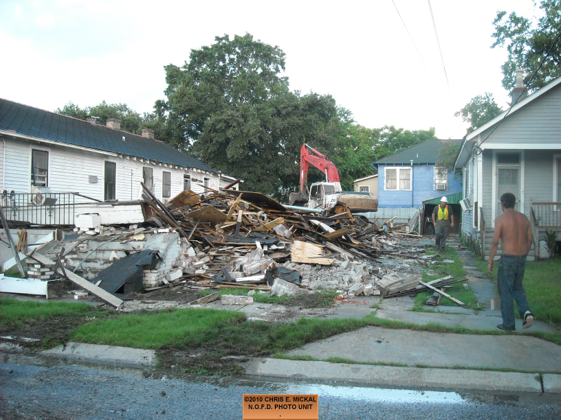 09/2010 (House Collapse) Fireline Photos