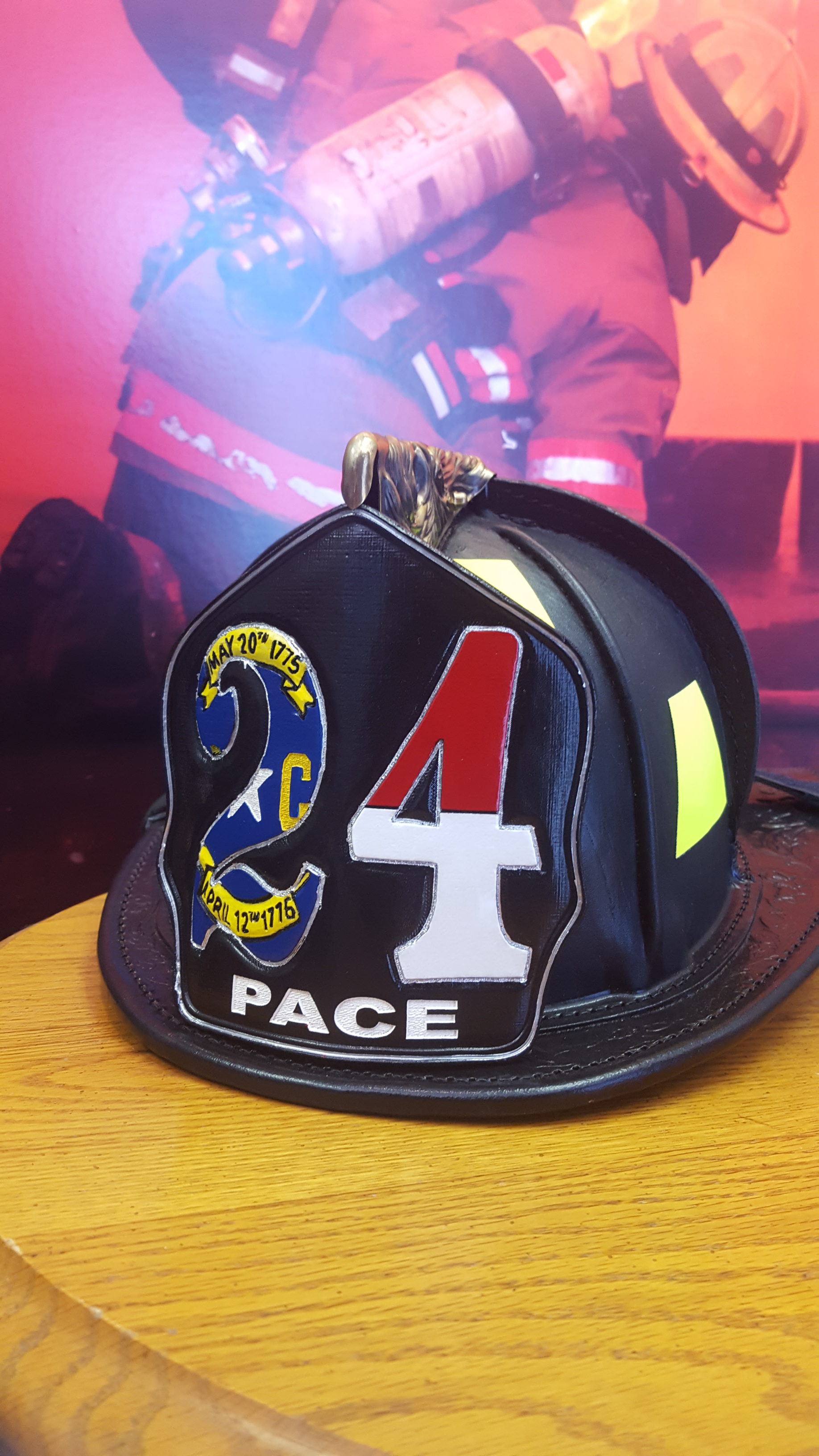 Custom Helmet Shield Custom Design, Custom Fire Helmet Shield