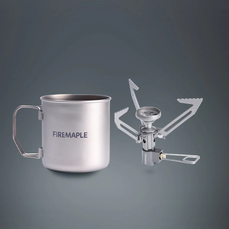 Ultralight Titanium Gas Stove & Pot Set Fire Maple