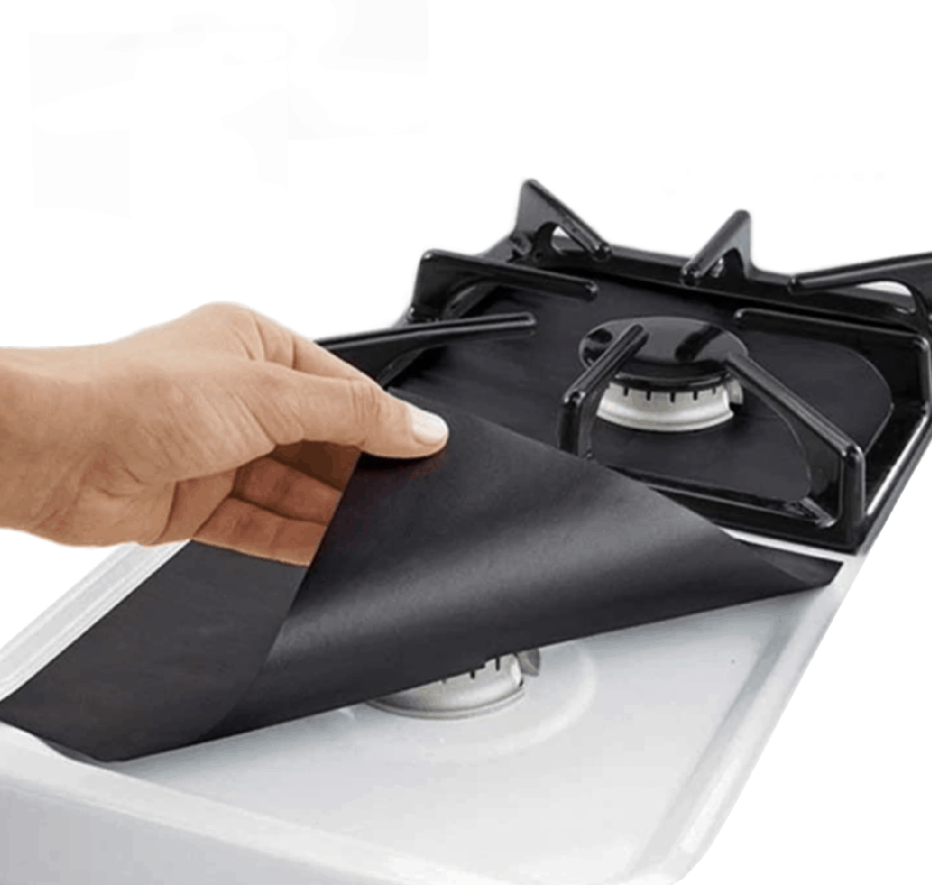 Gasbrenner Abdeckung für Gas Herd PTFE beschichtet