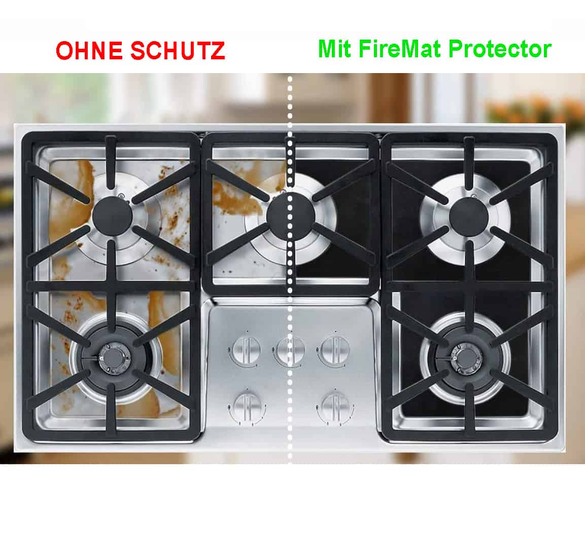 Gasherd Abdeckung: So bleibt Ihr Gasherd schön und sauber