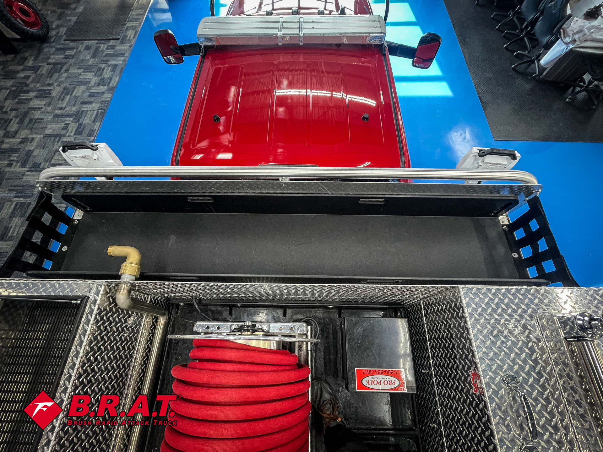 B.R.A.T. Truck Delivery for Barkhamsted FD