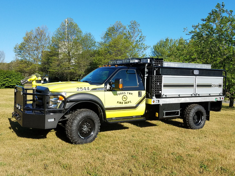 B.R.A.T. Brush Truck Delivery for Forks Township Fire Department