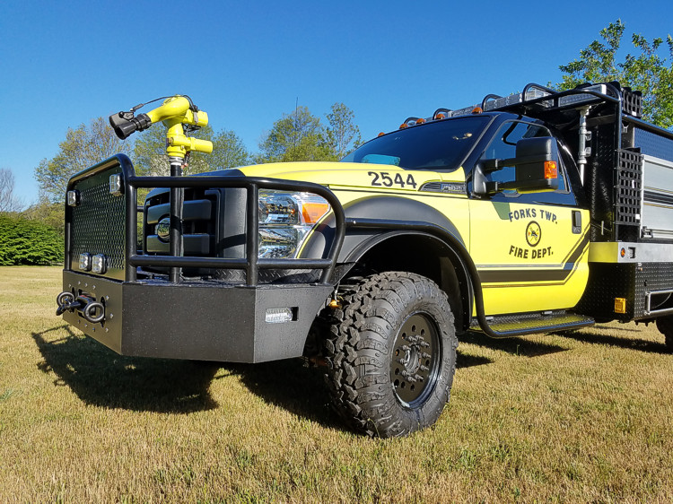B.R.A.T. Brush Truck Delivery for Forks Township Fire Department